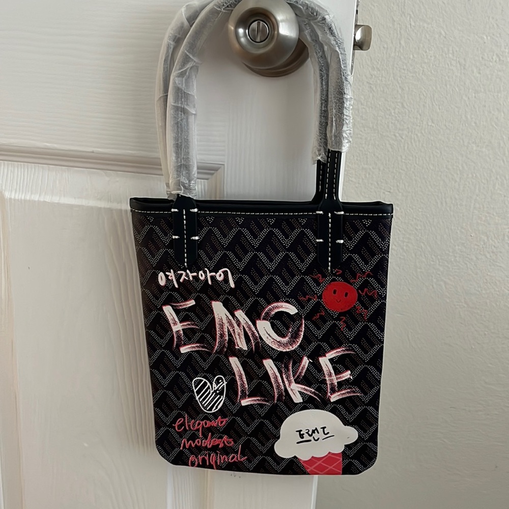 Korean brand EMO small tote bag